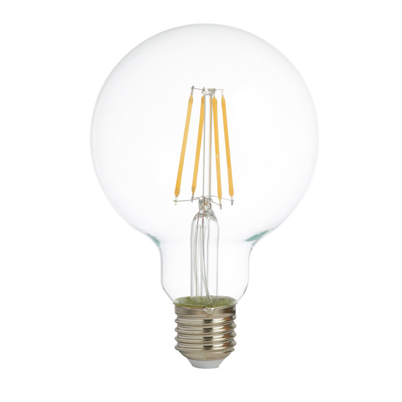 40W Equivalent E27 LED Globe Light Bulb, Clear
