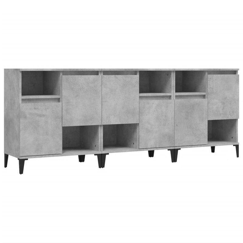 Monee 60cm Sideboard, Concrete Grey