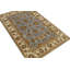 Tapis bleu clair et ivoire noué à la main de haute qualité