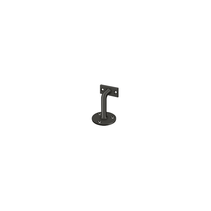 3" Projection Hand Rail Brackets, Oil-Rubber Bronze