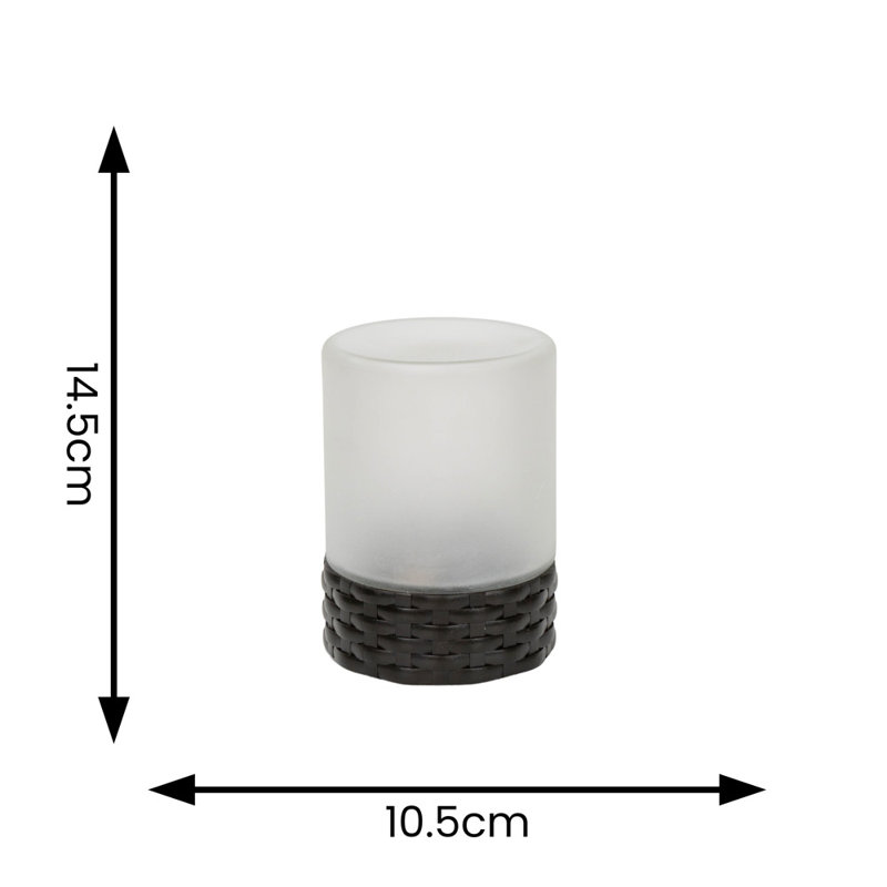 Rattan Solar Powered Outdoor Garden Table Lamp Wi 14.5cm Solar Powered Integrated LED Outdoor Table Lamp