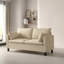 Nipun 3 Seater Linen Sofa-725565059