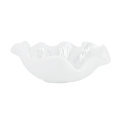 VIETRI Onda Glass Serving Bowl