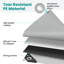 PE Tarpaulin Waterproof Heavy Duty Tarp Sheet Cover with Eyelets for Garden Furniture, Hutch, Trampoline, Wood, Car, Camping or Gardening-392108233