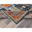 8'4"x9'7" Blue Wool Hand Knotted Armenian Inspired Design 200 KPSI Rug 7B48BE034BAF4E09AE706C778070EF8C