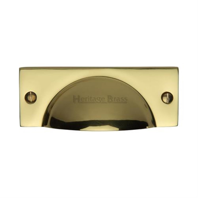 Heritage Brass Heritage Drawer Pull Hampshire Design, Polished Brass