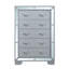 Commode Murry G004800-CH, argent
