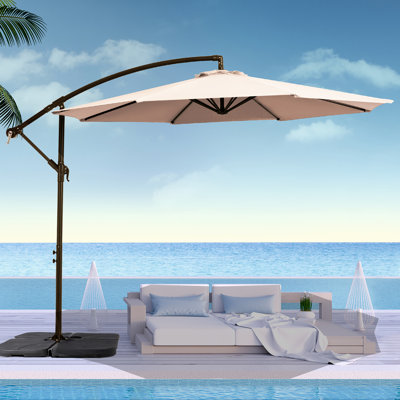 Hawkinsville 120'' Cantilever Umbrella