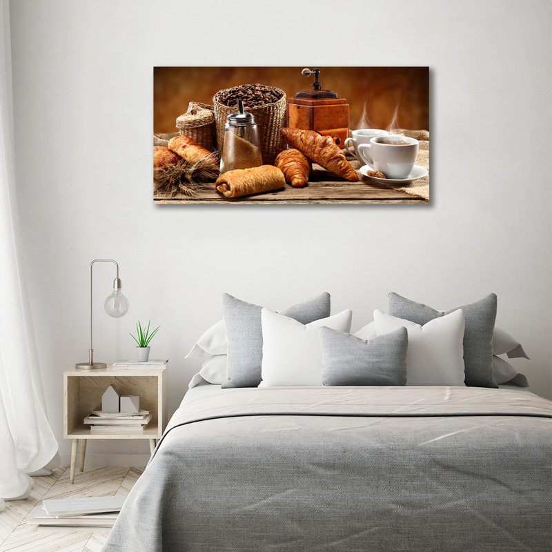 Breakfast - Wrapped Canvas Print