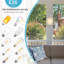 Ensemble de 2 lanternes murales d'extérieur-1115787579