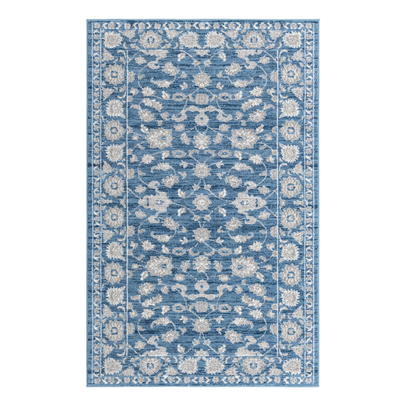 Tapis bleu Myatt, Rectangle de 5 pi x 8 pi
