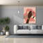  «Three Hands» par Marlee Ash Calligraphy & Design, art mural sur toile, 40 po x 54 po