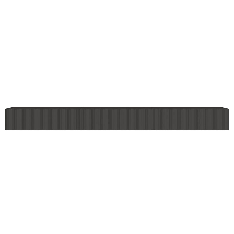 Denaeja Unfinished TV Stand, 300, Black