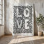 «Heart Strings», grande impression sur toile