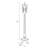 Newlin Solid Wood Freestanding 4 - Hook Coat Rack