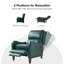 Fauteuil inclinable en cuir Beecher 28,75 po-512082012