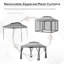 Auvent rétractable 11 pi x 11 pi Outsunny-83886949