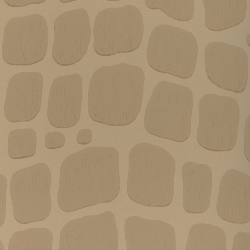 Celeste Croc Animal Print Wood Pulp Blend Pretrimmed Roll, Beige