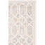 Rainey 600 Hand Tufted Wool/Viscose Geometric Rug in Grey-562785703