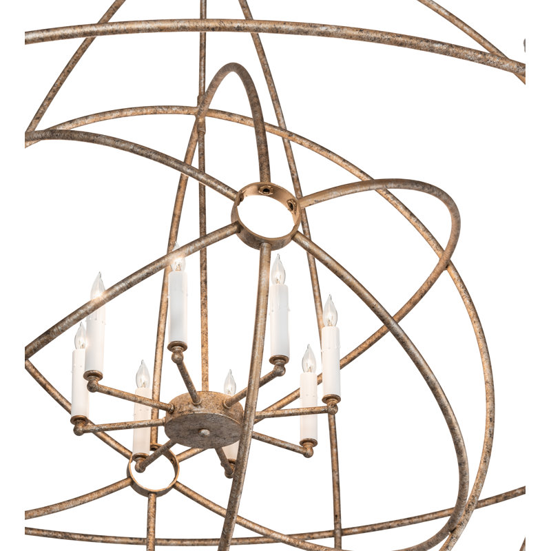 Lustre 8 lumières 60 "Atom Enerjisi
