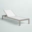 Chaise longue simple inclinable 76 po Aynura-115312497