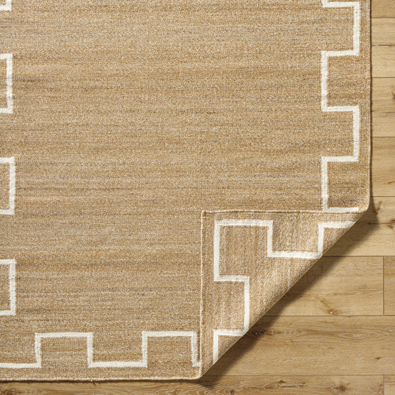 Jerrylene Flatweave Wool Moroccan Indoor Rug, Rectangle 8' x 10'