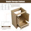  Meuble-lavabo simple 24 po Eardisley