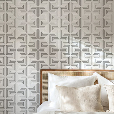 Halsted Modern Geometric Peel & Stick Wallpaper