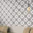 Dahlia 6" x 6" Noir Patterned Matte Porcelain Floor and Wall Tile-111026569