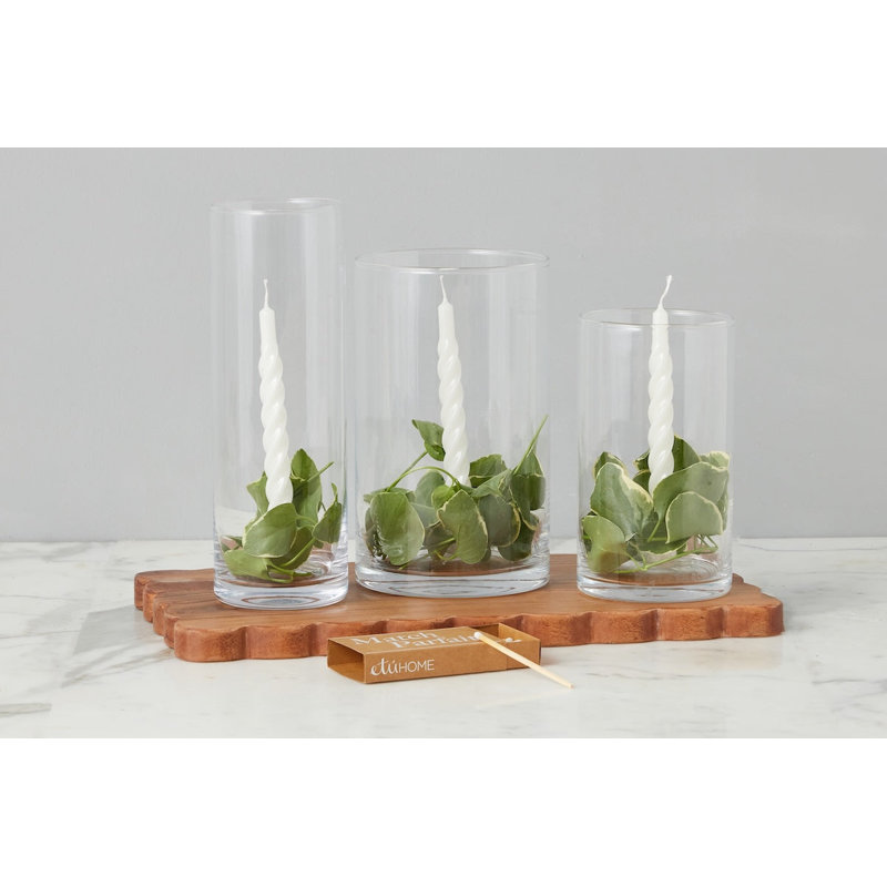 Hurricanes en verre, ensemble de 3