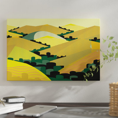 «California Hills», impression sur toile