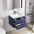 Sharee Wall Mounted Single Bathroom Vanity Set With Sink Top, Zinc Alloy Faucet And Drain, Floating Cabinet With Soft-close Drawers-779144750-779144749