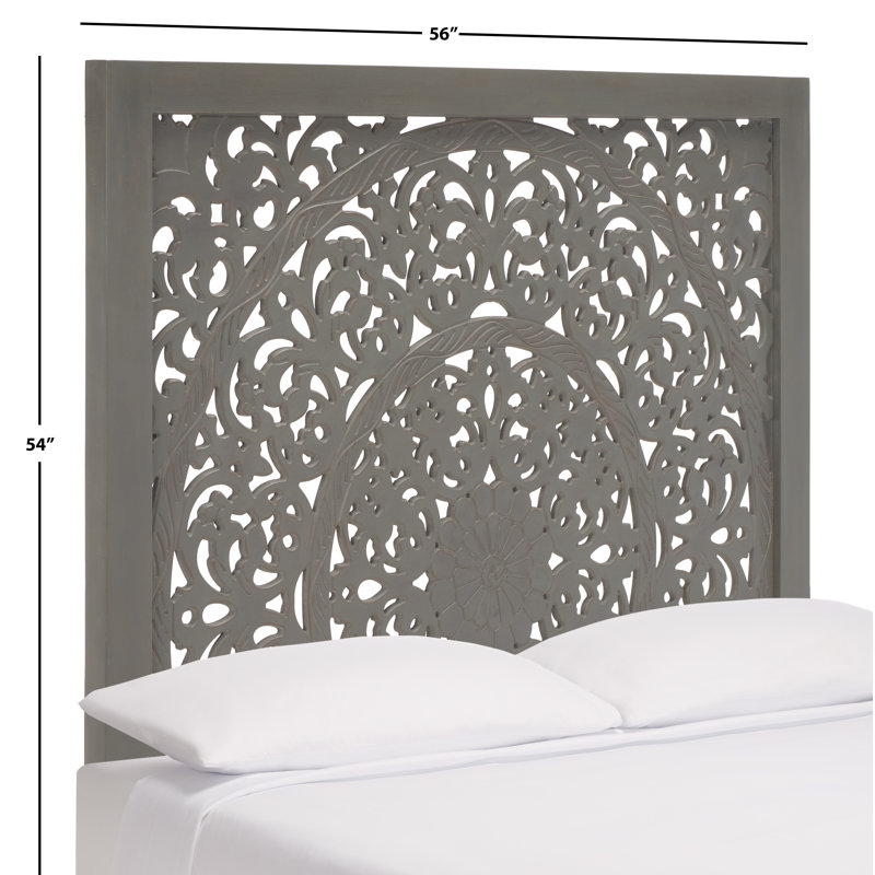 Elinora Headboard, Full, Gray Walnut