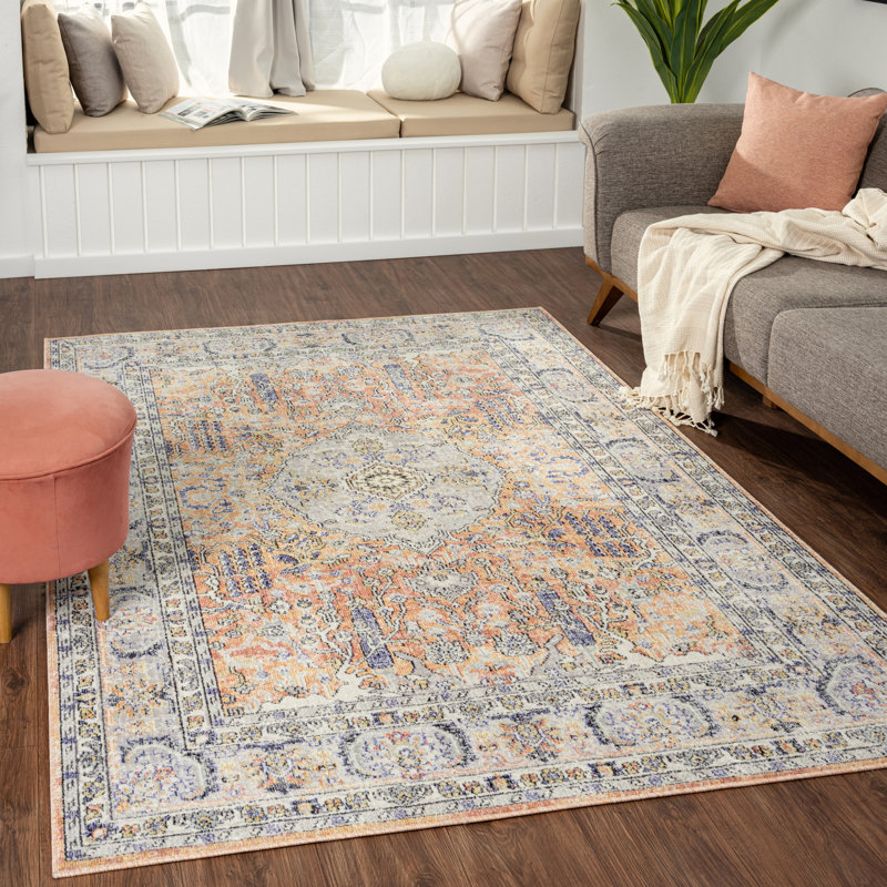 Tapis bohémien Luxe Weavers, Rectangle 5 pi 2 po x 7 pi 2 po