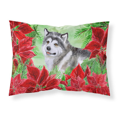 Taie d’oreiller poinsettas