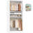 80" Closet System with 2 Hanging Rods-1624474920