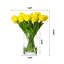 Silk Tulip Arrangement in Vase-1265072211