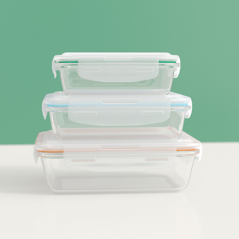 Glass Food Storage Container