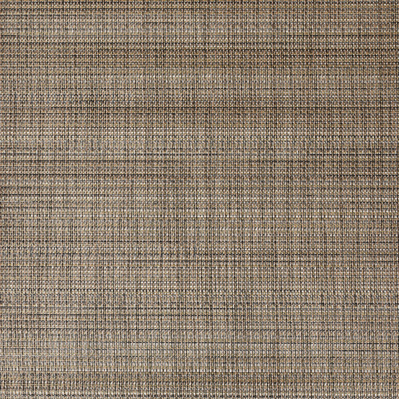 Chaises de patio empilables, tissu Textilène durable avec accoudoirs, cadre en métal robuste, chaises de salle à manger d'extérieur ergonomiques à séchage rapide pour la cour arrière et le bord de la piscine (brun, 8 pièces)