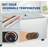 Commercial Food Warmer Stainless Steel 1500W, 2/3/6-Pan Electric Buffet Bain Marie for Restaurants & Hotels