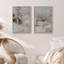 «Village enneigé, paysage alpin, hiver, nature, nature, décor, décor», 2 pièces-98249669-98249668