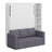 Murphy Bed Wall Bed With Sofa,With Shelves