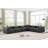 Houswerth Upholstered L-Shaped Sectional Reversible-94884316