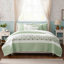 Ensemble de courtepointe en percale de coton 6 pièces avec coussins décoratifs-122524944