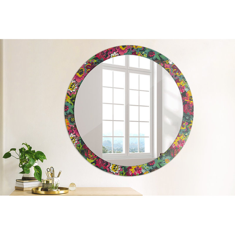 Huldar Glass Flat Wall Mirror