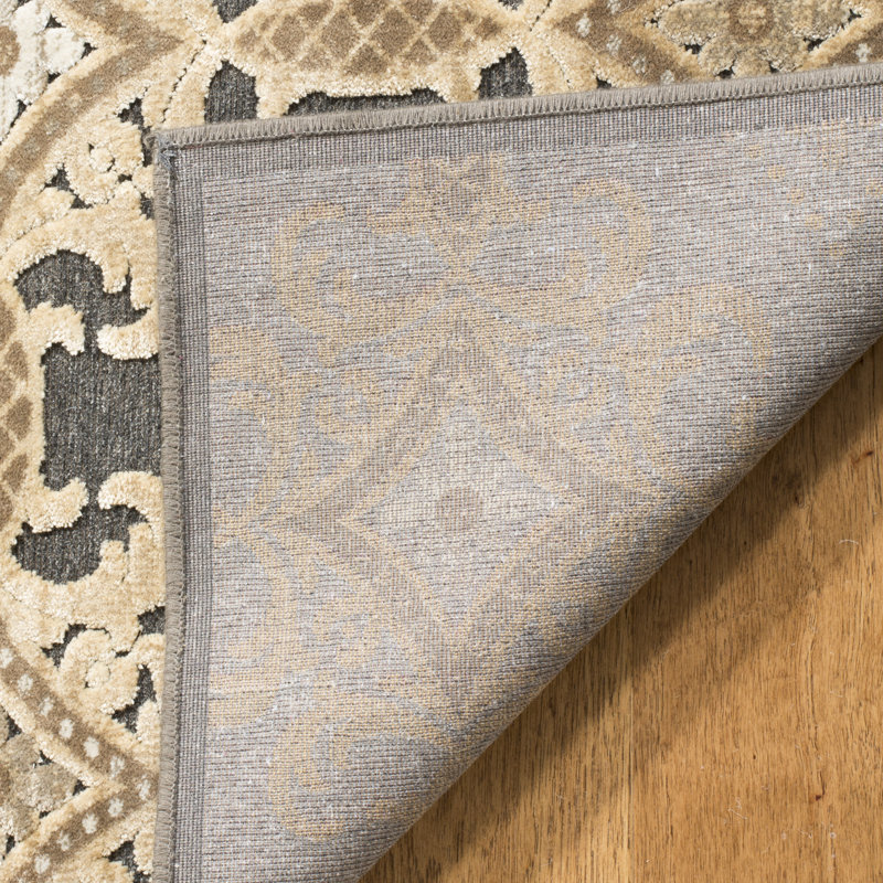 Tapis gris anthracite / anthracite Ellis-James, Rectangle 3 pi 3 po x 5 pi 3 po
