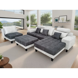 Upholstered L-Shaped Sectional