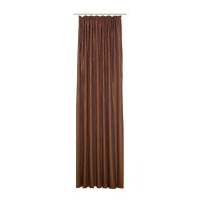 Alderete Pencil Pleat, Single Curtain, opaque