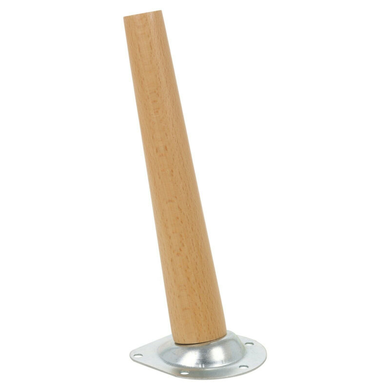 4 Piece Furniture Leg Set, Beech