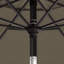 Parasol de marché en aluminium de 9 pieds Camry-1301063156